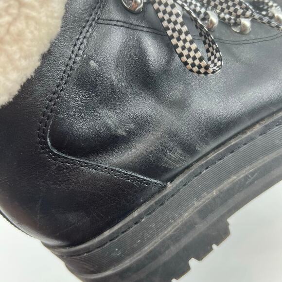 Marc Fisher LTD Women’s Pierson platform Ankle Winter & snow Boots Black Size 10 - Picture 6 of 12